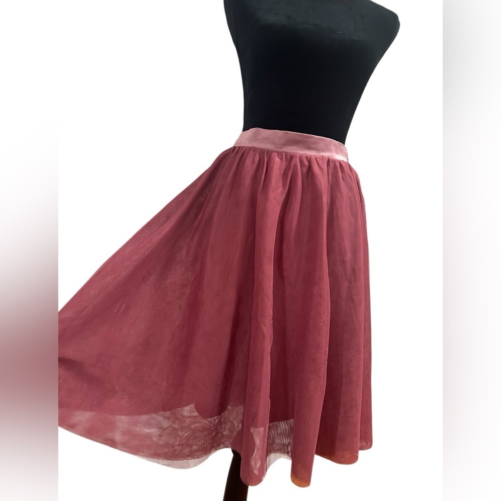 ModCloth Mauve Tulle Skirt